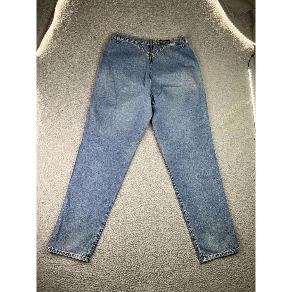 Vtg Rockies Denim Jeans Women's 17L (34x34) Front Yoke Bare Back Medium Wash